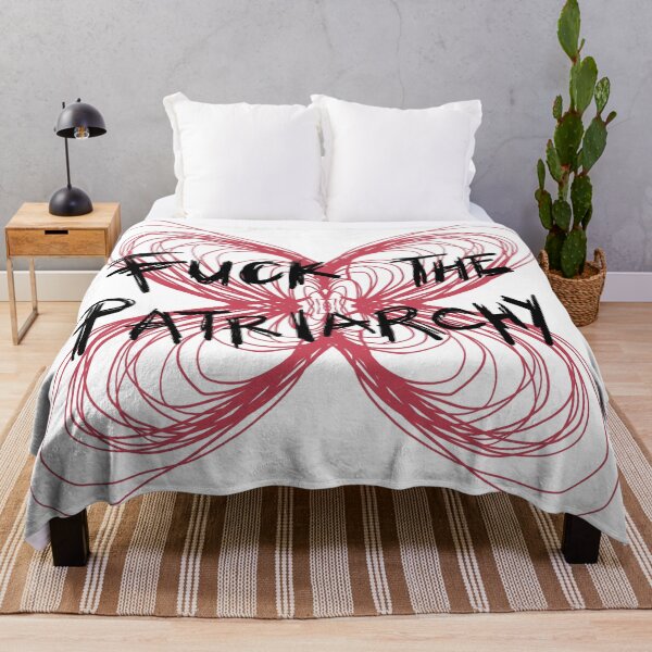 Item preview, F*CK THE PATRIARCHY - Type 1 (White Background) designed and sold by daydreamph.
