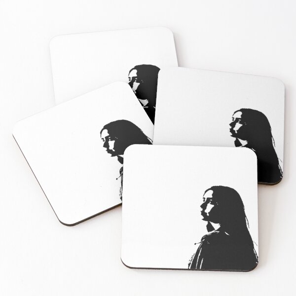 Item preview,  black and white female portrait designed and sold by optimusprime39.