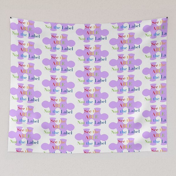 Item preview, See the Able, Not the Label designed and sold by peachesandfizz.