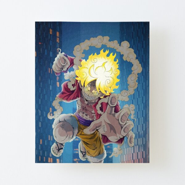 bad ass Luffy Mounted Print for Sale by Mr H