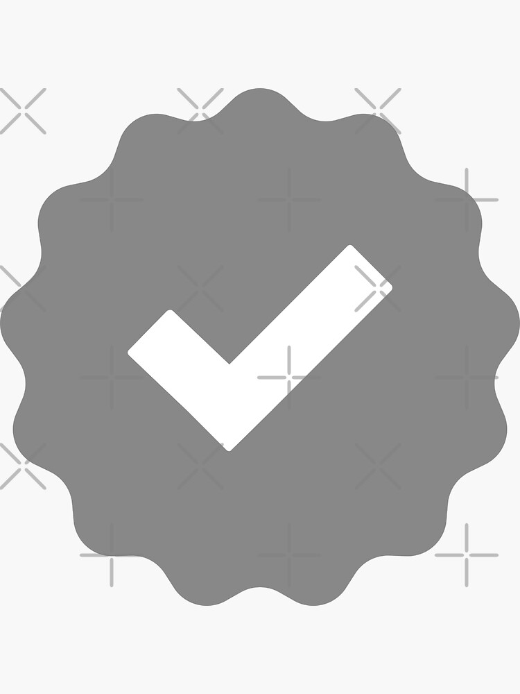 how to Get Verified on ? grey checkmark