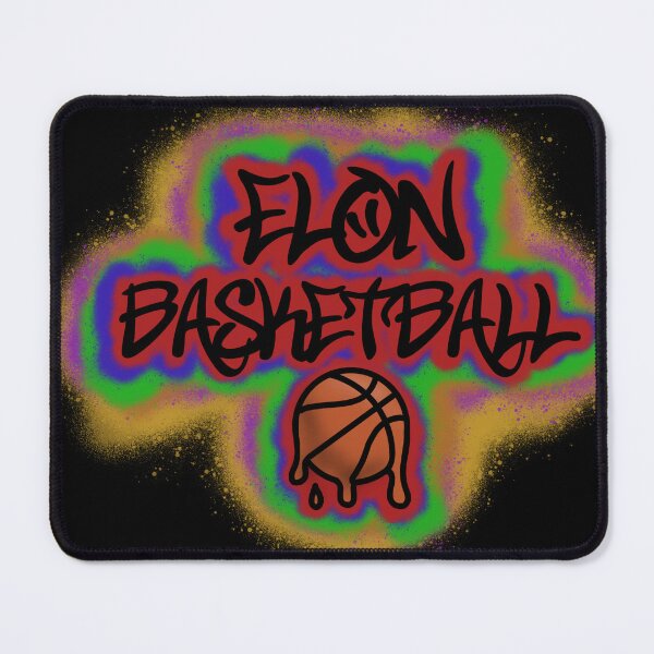 Item preview, Elon Basketball Graffiti designed and sold by Maria Shepp.