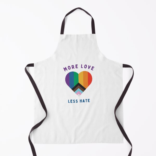 Item preview, Adult's tee shirt. "More Love, Less Hate" with Rainbow Heart. Pride and LGBQT+ designed and sold by Hello-Parsnip.