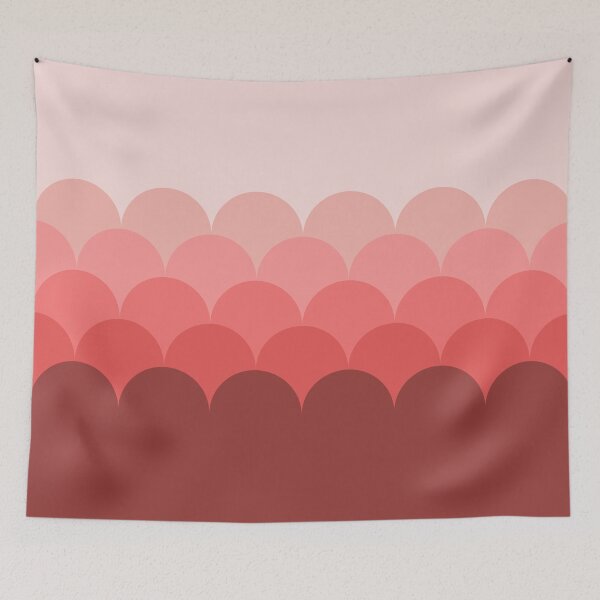 Item preview, Pink ocean waves designed and sold by BattaAnastasia.
