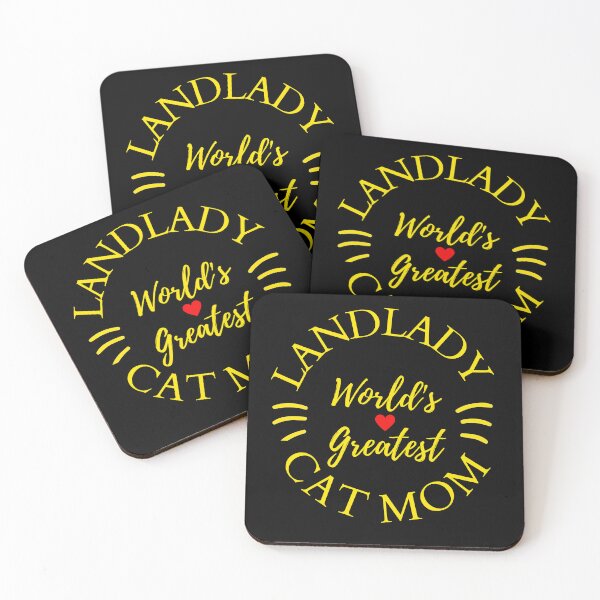 Item preview, Worlds Greatest Landlady And Cat Mom designed and sold by McThingummy.
