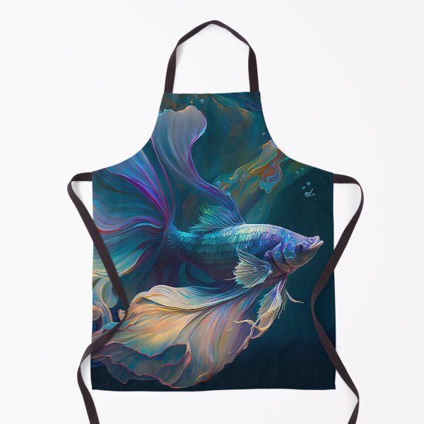 Item preview, Digital Betta Fish Psychedelic 2 designed and sold by shopfindingbeni.