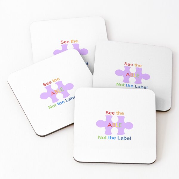 Item preview, See the Able Not the Label! designed and sold by peachesandfizz.