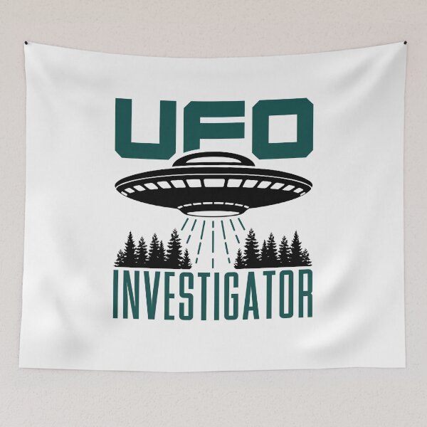 Item preview, UFO Investigator Alien Spaceship designed and sold by jaygo.