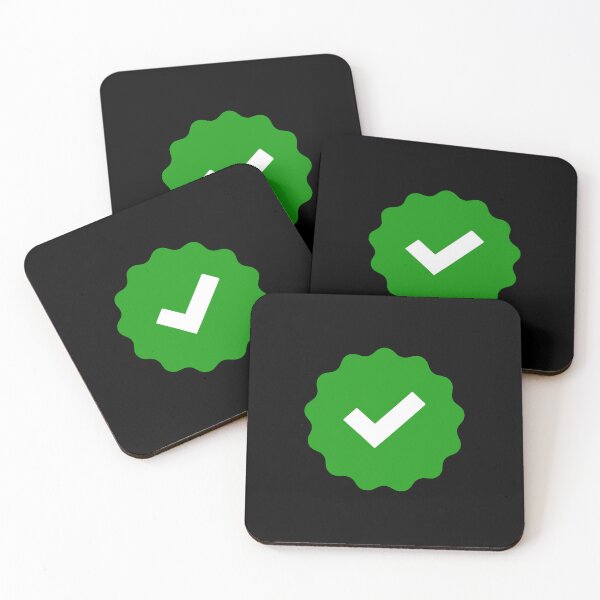 Item preview, green checkmark - verified check mark - green ribbon verified mark meme designed and sold by MillennialMemer.