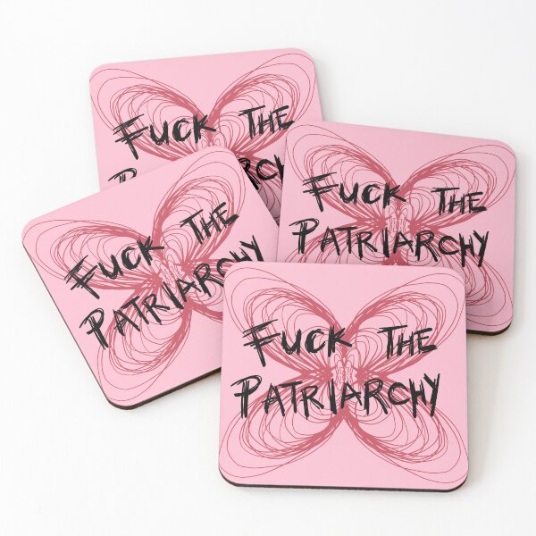 Item preview, F*CK THE PATRIARCHY - Type 1 (Pink Background) designed and sold by daydreamph.