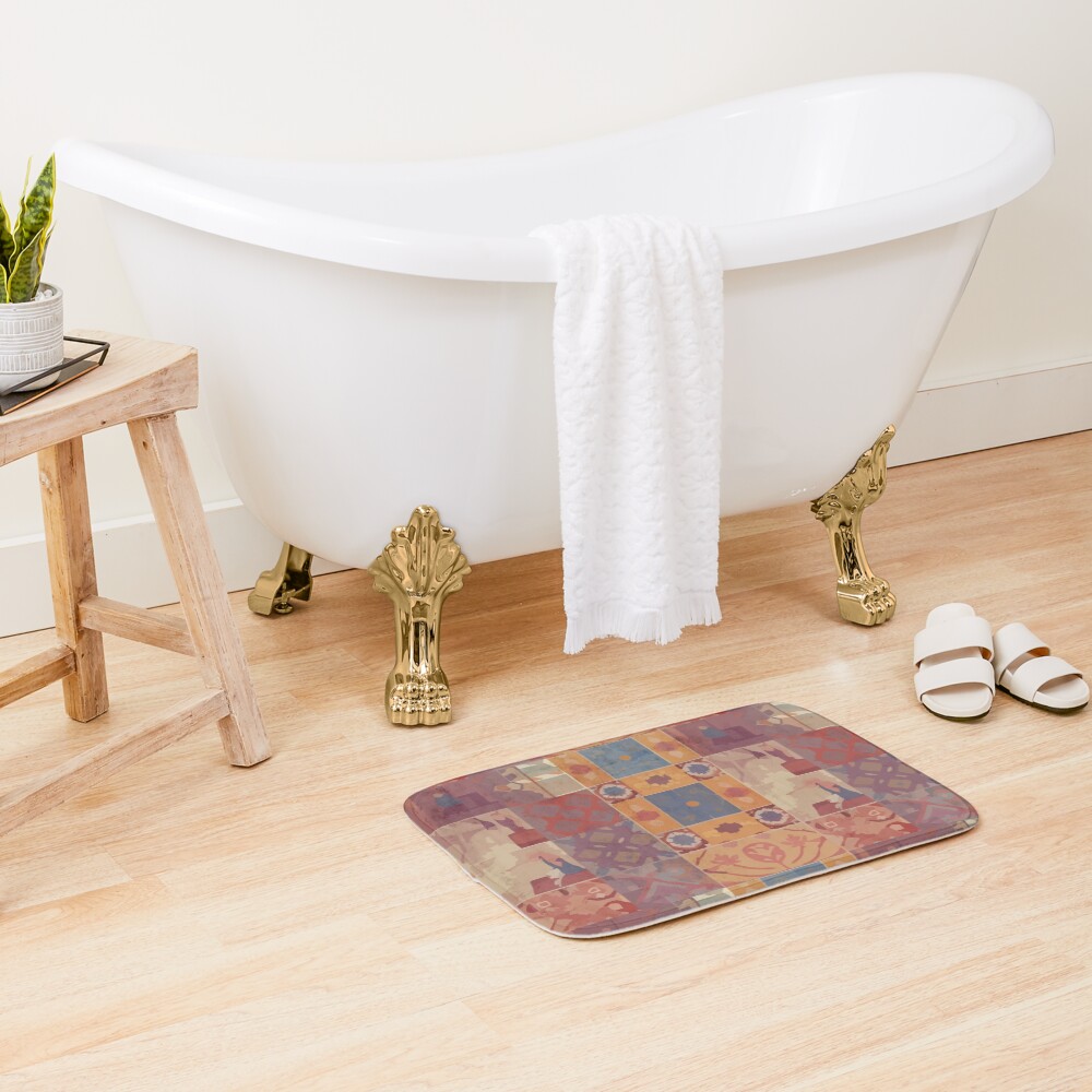 Item preview, Bath Mat designed and sold by RetroTile.