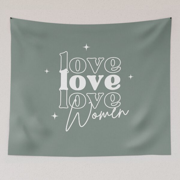 Item preview, Love, Love, Love Women | Trending Womens Text Design (White) designed and sold by Strad Digital ART.