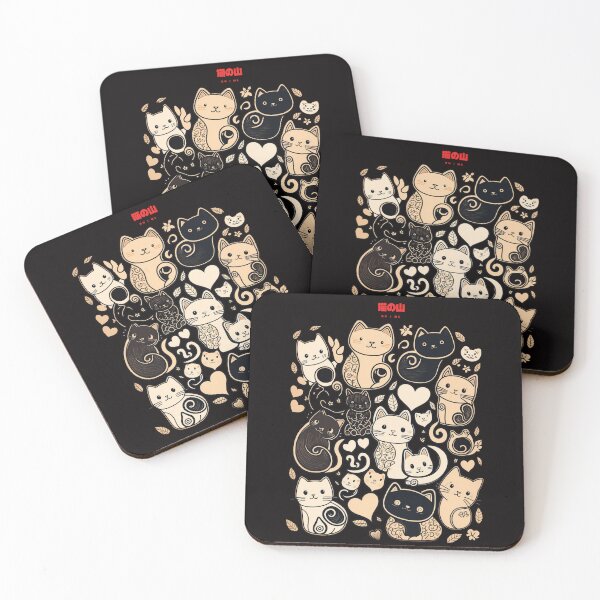 Item preview, A group of black and white cats 3 designed and sold by TShirtCentral01.