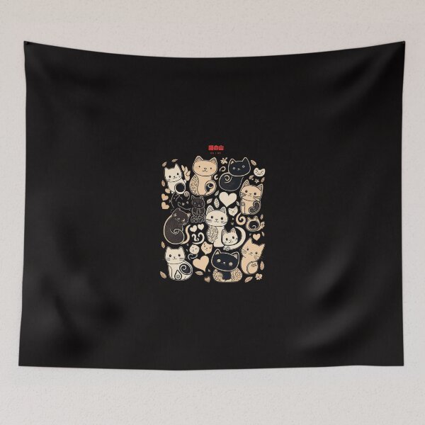 Item preview, A group of black and white cats 3 designed and sold by TShirtCentral01.