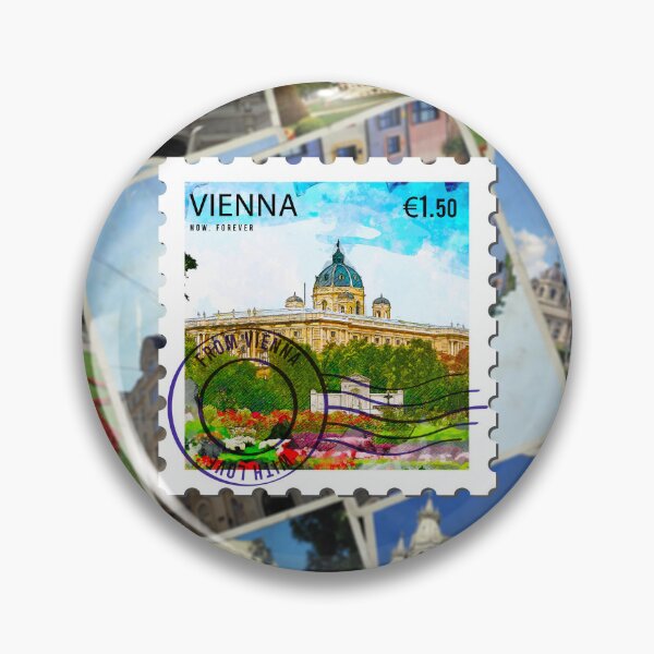 Item preview, Diseño de sello postal de Viena como recuerdo designed and sold by DeveloperProp0.