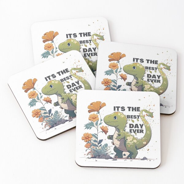 Item preview, Herbivorous Dinosaur Animated With Flowers  designed and sold by AMZIL-ZA.