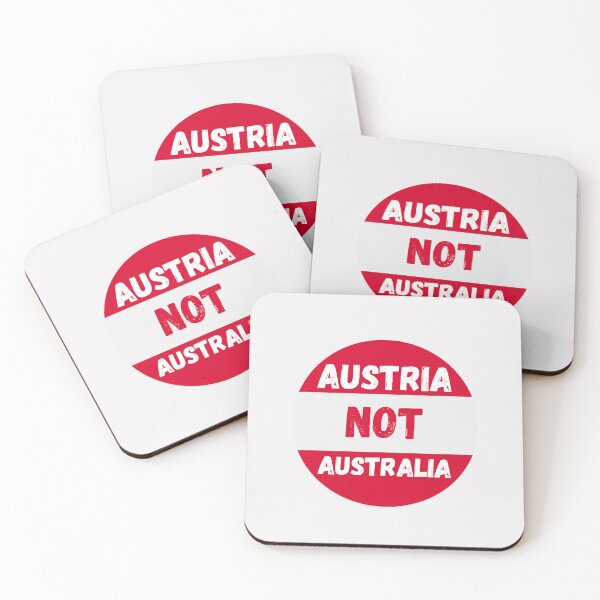 Item preview, Austria Not Australia Funny designed and sold by AlpacaSmokes.