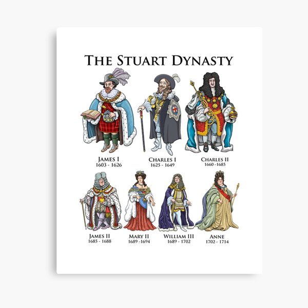 The Stuart Dynasty Canvas Print