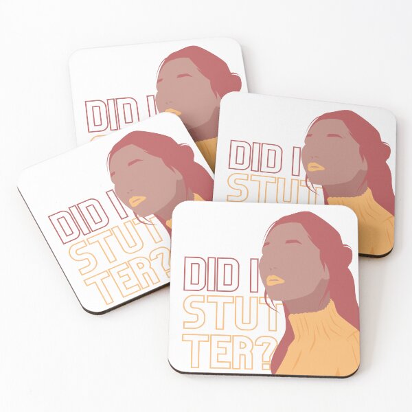 Item preview, Did I Stutter? designed and sold by KatsCanvas.