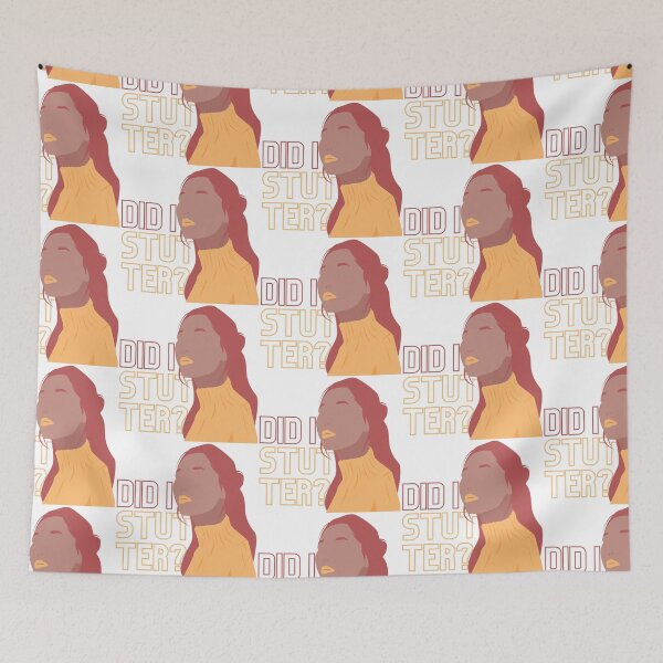 Item preview, Did I Stutter? designed and sold by KatsCanvas.