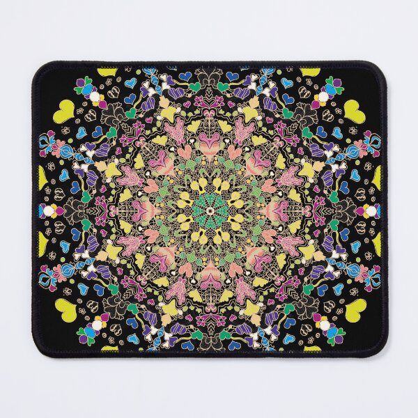 Item preview, Digital Mandala/ Love / Colorful/ 14 different Colors/ Pattern designed and sold by BrigitaArtShop.