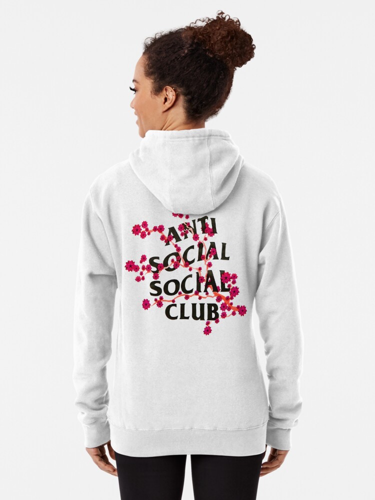 Anti Social Social Club - Sakura cherry blossom edition white | Pullover  Hoodie
