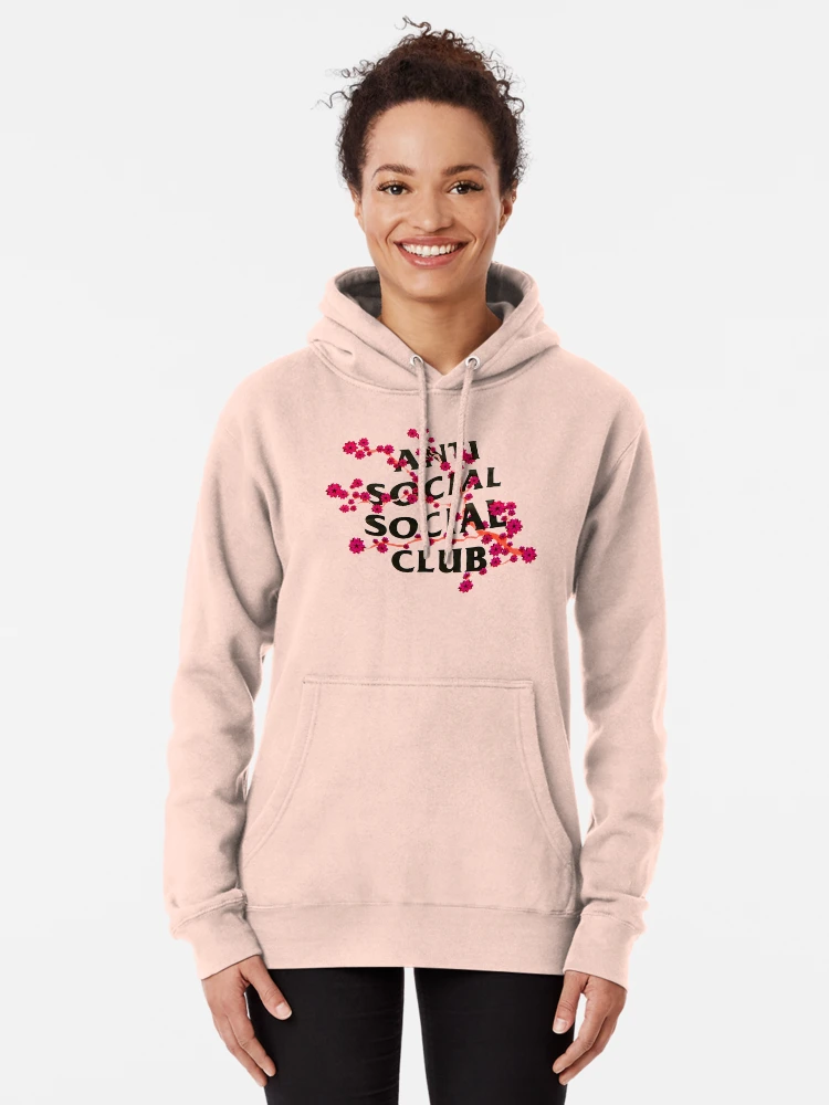 Anti social social hotsell club hoodie cherry blossom