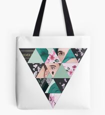 idkhow triangle Tote Bag
