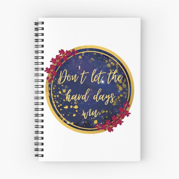 Item preview, Don't let the hard days win designed and sold by addict2reading.