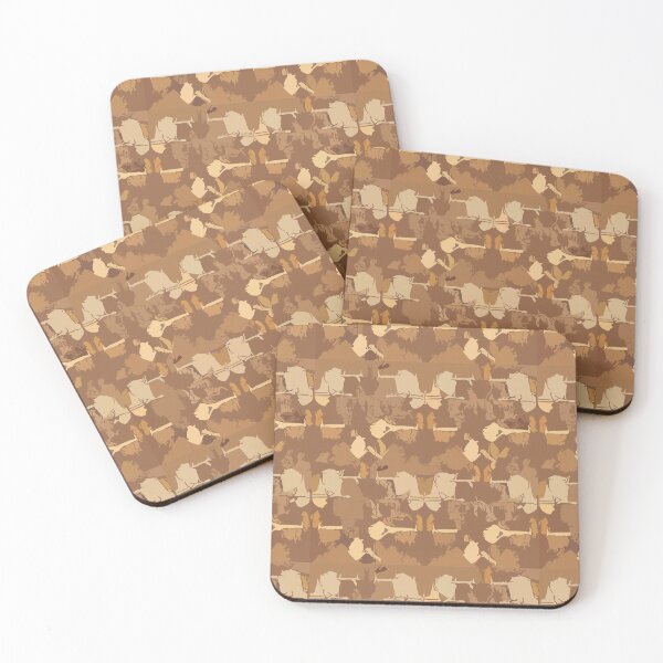 Artikelvorschau, Retro Tile Pattern Brown Shades entworfen und verkauft von RetroTile.