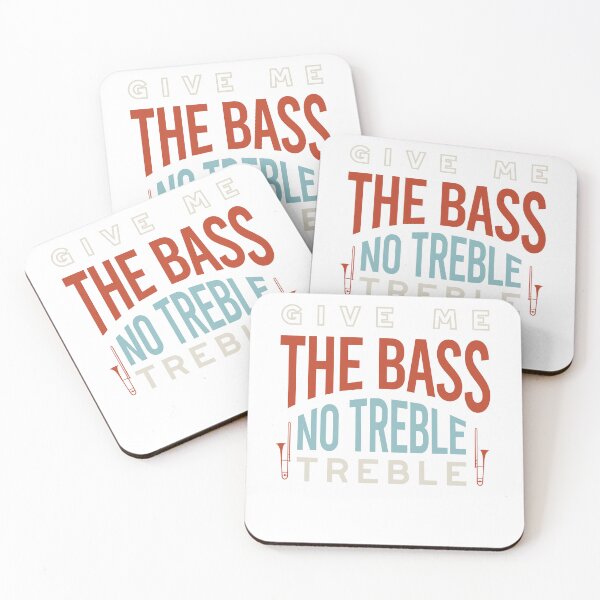 Item preview, Trombone Give Me the Bass No Treble Treble designed and sold by whyitsme.