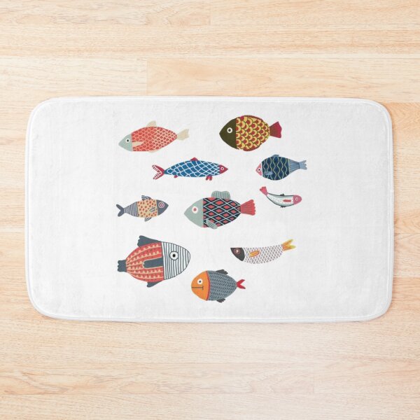 Item preview, colorful fun fishes designed and sold by MuciMuki.