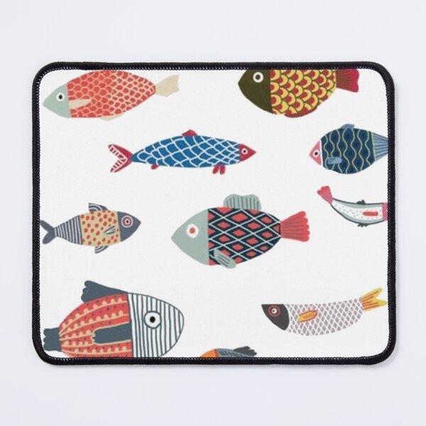 Item preview, colorful fun fishes designed and sold by MuciMuki.