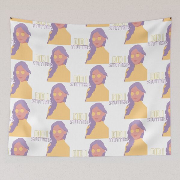 Item preview, Did I Stutter? designed and sold by KatsCanvas.