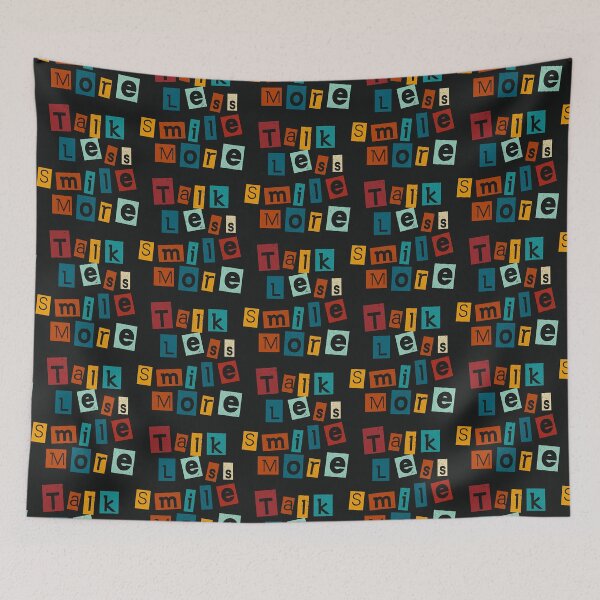 Item preview, Parlez moins souriez plus - Qoutes designed and sold by barrazaalishia.