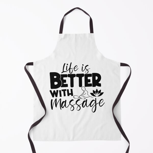 Item preview, life is better with a massage designed and sold by PrintsGate.