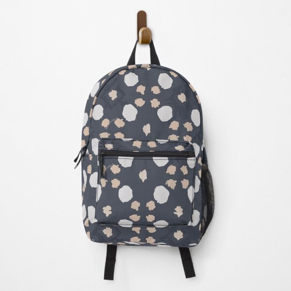 Artikelvorschau, Retro Tile Pattern Dark Silver with White and Beige Dots entworfen und verkauft von RetroTile.