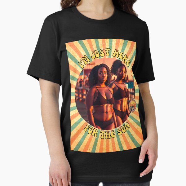 Item preview, Boardwalk Beauty Classic T-Shirt Design designed and sold by MeatLuvers.