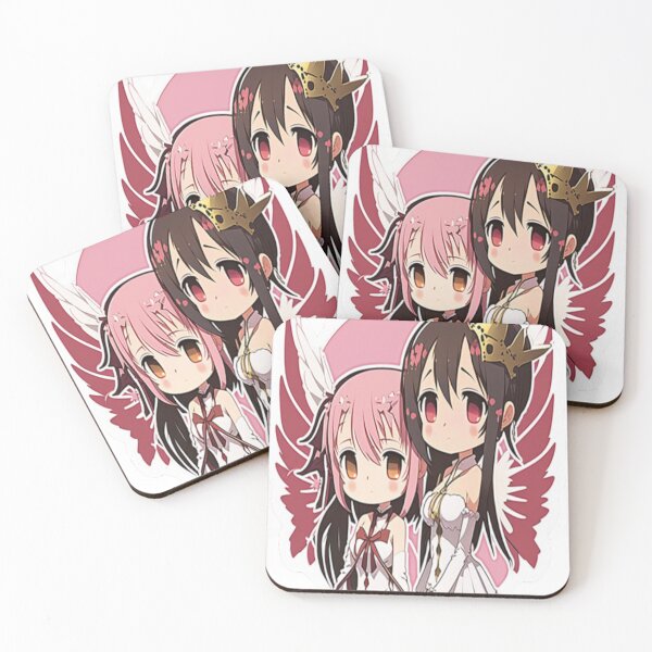 Item preview, Mami And Kyubey Stickers designed and sold by workouti.