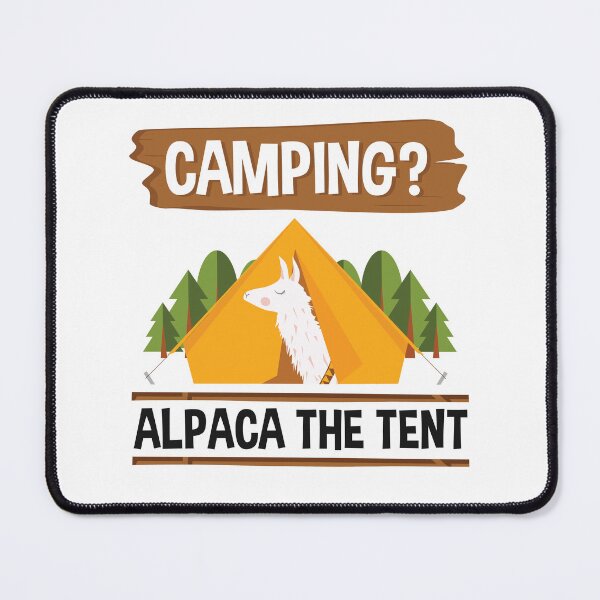 Item preview, Camping Alpaca the Tent designed and sold by jaygo.
