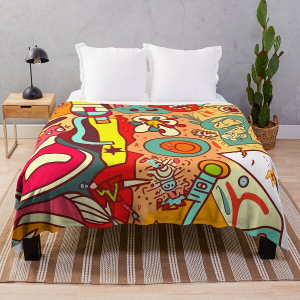 Item preview, Colorful crazy cartoon design designed and sold by juancbp60.