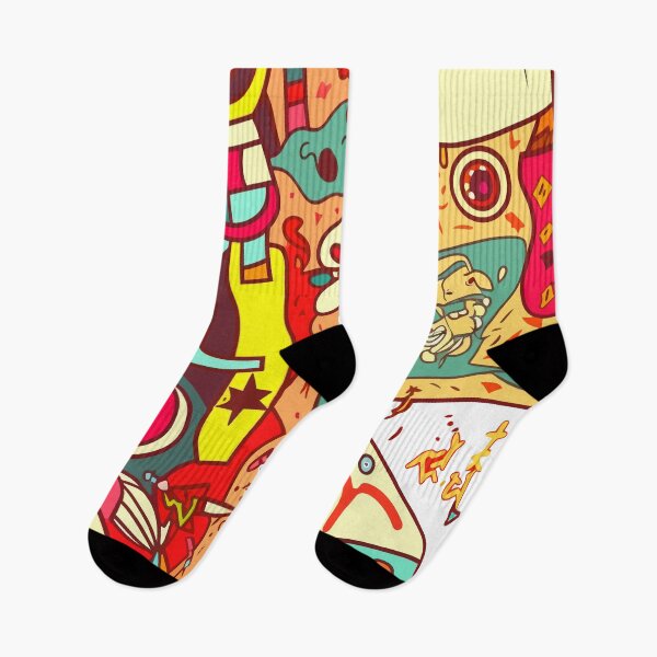Item preview, Colorful crazy cartoon design designed and sold by juancbp60.