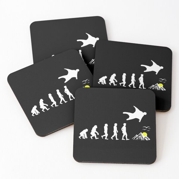 Item preview, Wingsuit flying Base Jumping Skydiving Wingsuiting Evolution designed and sold by TastefulTees.