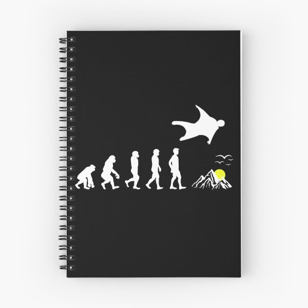 Item preview, Wingsuit flying Base Jumping Skydiving Wingsuiting Evolution designed and sold by TastefulTees.