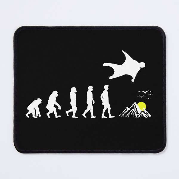 Item preview, Wingsuit flying Base Jumping Skydiving Wingsuiting Evolution designed and sold by TastefulTees.