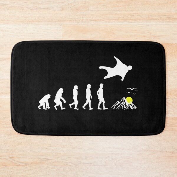 Item preview, Wingsuit flying Base Jumping Skydiving Wingsuiting Evolution designed and sold by TastefulTees.