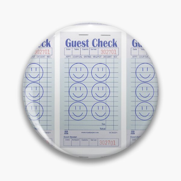 Item preview, Guest Check - All Smiles designed and sold by peachesandfizz.