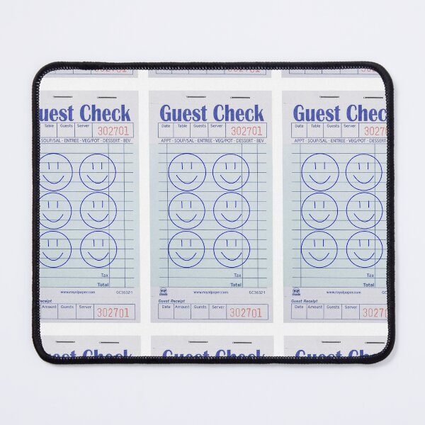 Item preview, Guest Check - All Smiles designed and sold by peachesandfizz.