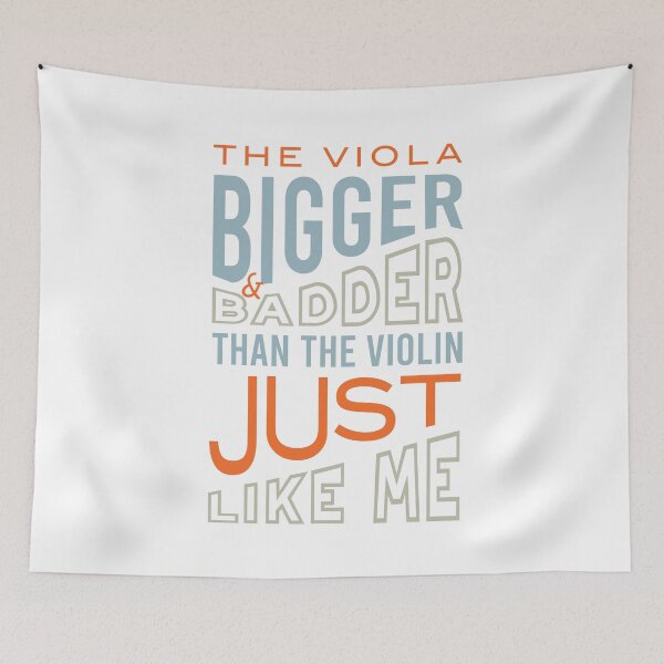Item preview, The Viola Bigger & Badder Than the Violin Just Like Me designed and sold by whyitsme.