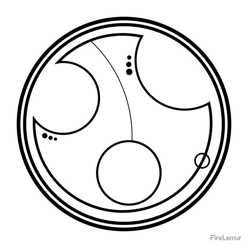 Circular Gallifreyan by FireLemur | Redbubble